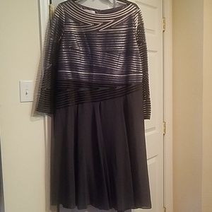 Gray toned dress